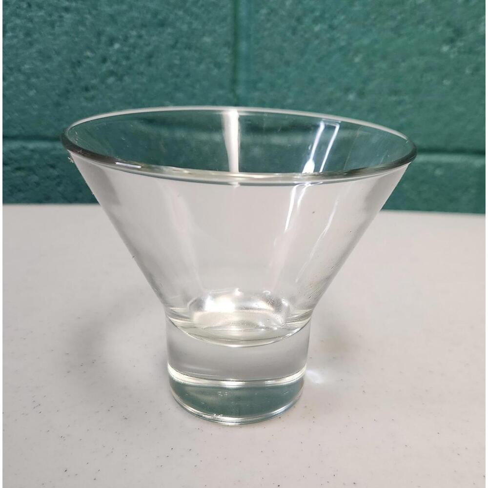 New in Box Godinger Stemless Martini Cocktail Glasses